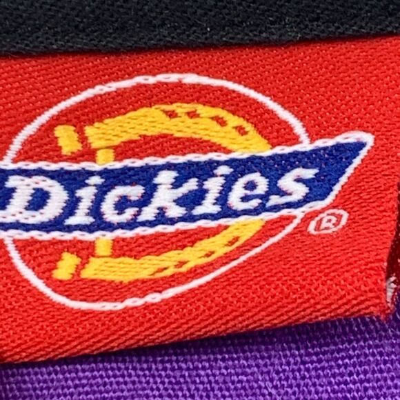Dickies Scrubs Top Womens XS Multicolor Wrap Short Sleeve V Neck Drawstring - Picture 6 of 8